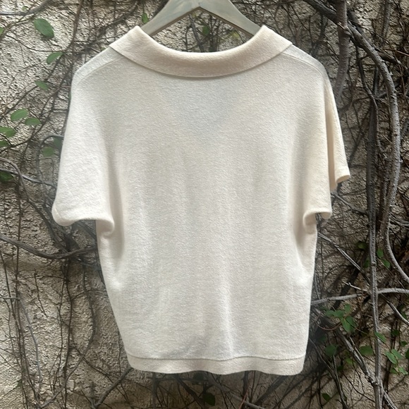Everlane Short Sleeve Cropped Sweater - Picture 7 of 7